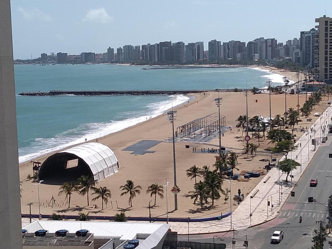 Апартаменты Atlantico Ocean Vista Mar Форталеза Экстерьер фото